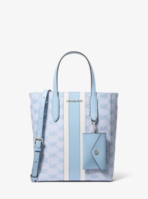 Vincent Small Logo Jacquard Tote Bag with Card Case