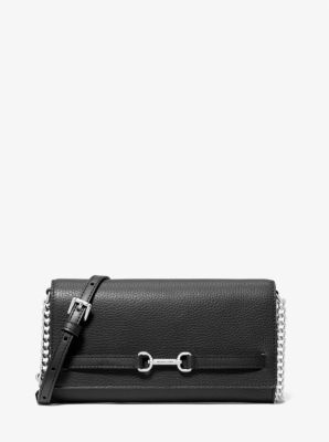 Grand sac à bandoulière convertible Carson en cuir grainé
