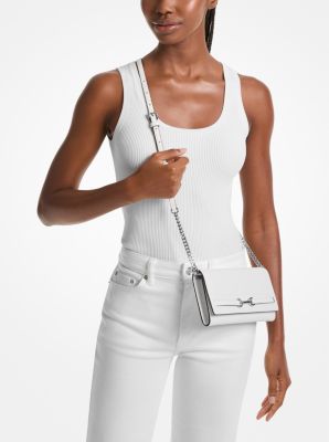 Carson Large Pebbled Leather Convertible Crossbody Bag image number 3