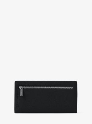 Carson Large Pebbled Leather Wallet