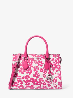 Sac à main Sheila de taille moyenne à imprimé floral et à paillettes