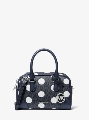 Thompson Extra-Small Polka Dot Signature Logo Satchel image number 0