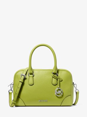 Thompson Medium Pebbled Leather Satchel