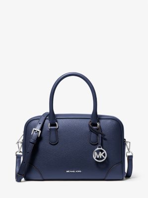 Bolso satchel Thompson mediano de piel granulada