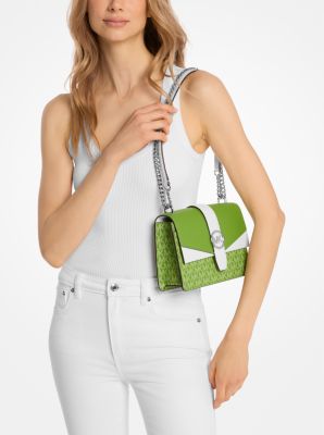 Greenwich Small Color-Block Signature Logo Crossbody Bag image number 3