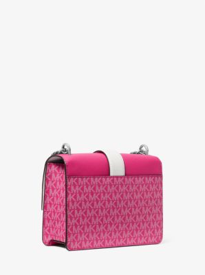 Greenwich Small Color-Block Signature Logo Crossbody Bag image number 2