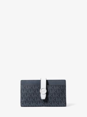 Michael Kors Greenwich Medium Signature Logo Wallet