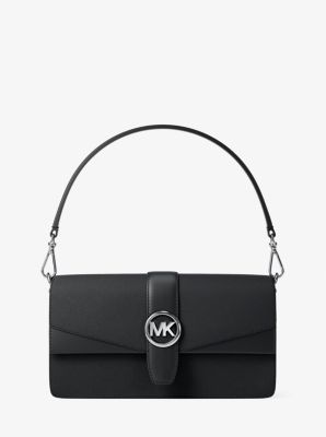 ミキティ Greenwich Medium Saffiano Leather Convertible Shoulder Bag in