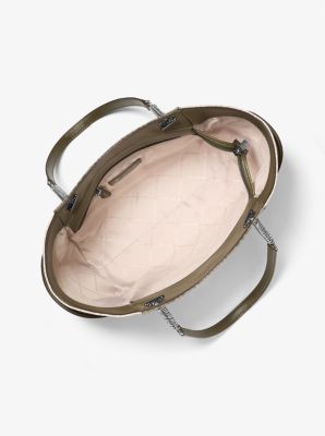 Grand sac à épaule Jet Set à blocs de couleurs et à logo Signature