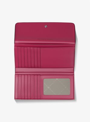 Jet Set Travel Signature Logo Tri-Fold Wallet