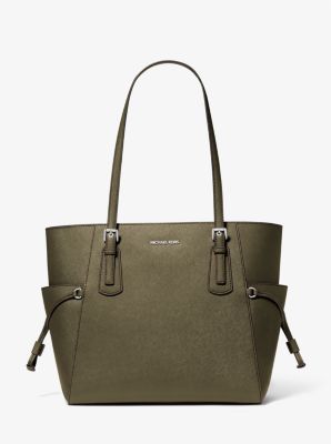 Voyager Large Saffiano Leather Tote Bag