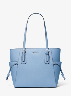 Bolso tote Voyager grande de cuero saffiano
