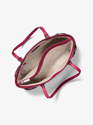 Voyager Large Saffiano Leather Tote Bag image number 1