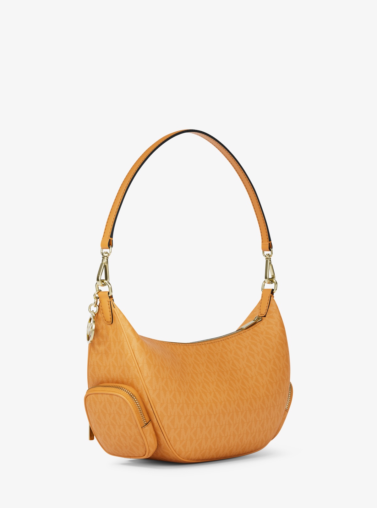 Merritt Medium Signature Logo Convertible Shoulder Bag 多视角