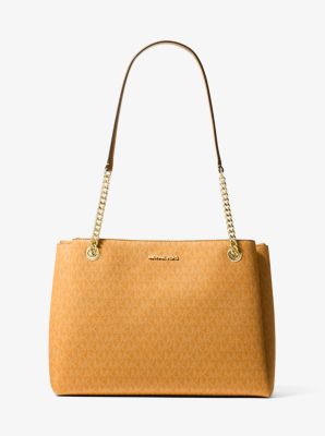 Soho Medium Signature Logo Tote Bag