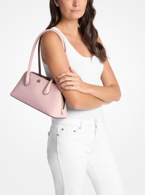 Petra Medium Signature Logo Shoulder Bag in POWDER BLUSH | Michael Kors