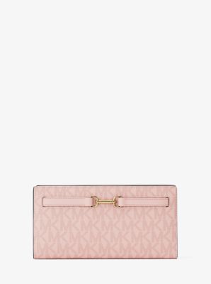 Billetera Carson grande con logotipo de la marca