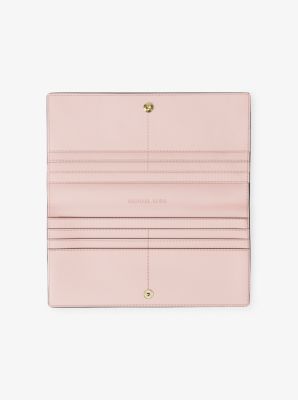 Carson Large Signature Logo Wallet in POWDER BLUSH | Michael Kors