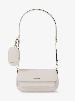 Jet Set Travel Small Pebbled Leather Crossbody Bag With Pouch