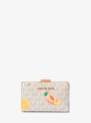 Portefeuille Jet Set Travel &agrave; imprim&eacute; &agrave; logo Signature