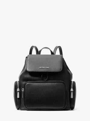 Merritt Small Pebbled Leather Cargo Backpack
