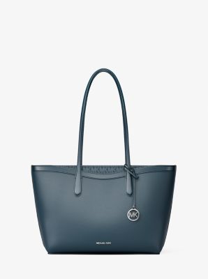 Arden Large Pebbled Leather Tote Bag in ADMIRAL | Michael Kors
