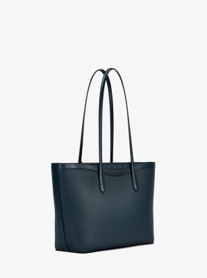 Arden Large Pebbled Leather Tote Bag in ADMIRAL | Michael Kors