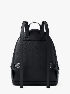 Sac &agrave; dos Rhea de taille moyenne &agrave; logo grav&eacute; in NOIR | Michael Kors