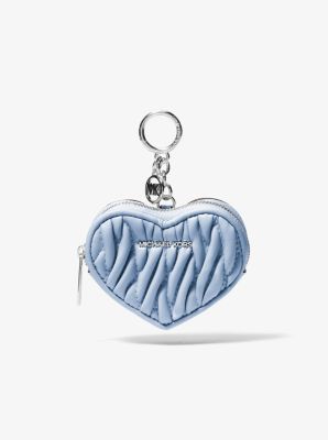Jet Set Travel Matelass&eacute; Heart Coin Pouch