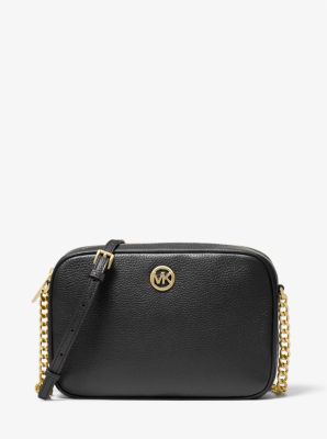 Michael kors fulton large shoulder bag shop black