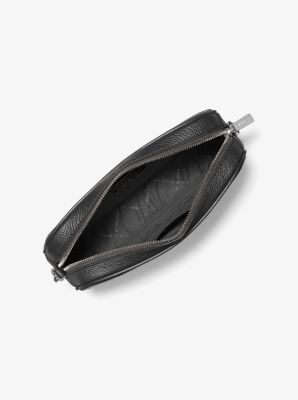 Michael Kors Fulton Black Quilted Leather Cross Body Handbag
