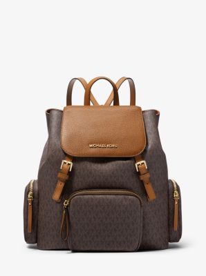 Michael michael kors clearance abbey large logo backpack