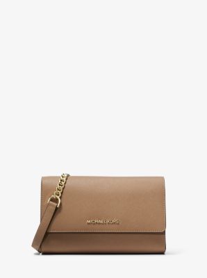 Descubrir 33+ imagen michael kors tan crossbody