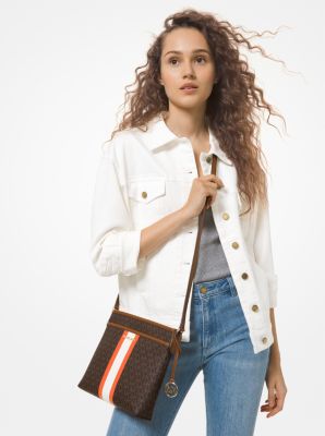 Bedford Small Logo Stripe Crossbody Bag image number 2
