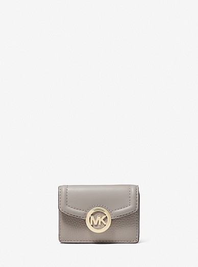 Fulton Extra-small Leather Tri-fold Wallet | Kors