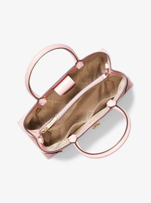 Gramercy Large Logo Debossed Satchel