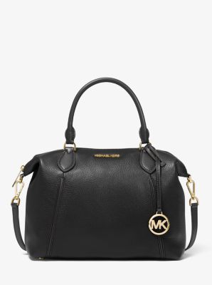 michael kors large pebbled leather tote