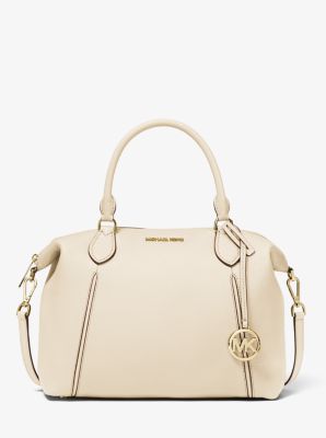 Lenox Large Pebbled Leather Shoulder Bag | Michael Kors