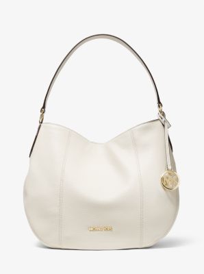 Brooke Large Pebbled Leather Shoulder Bag | Michael Kors