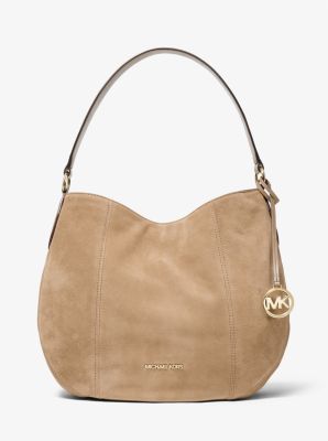 michael kors suede purse