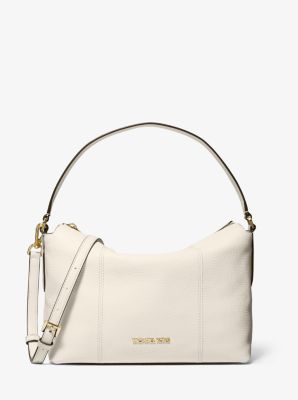 michael kors white leather handbags