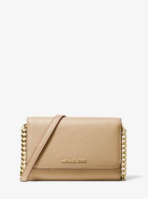 pebbled leather convertible crossbody michael kors