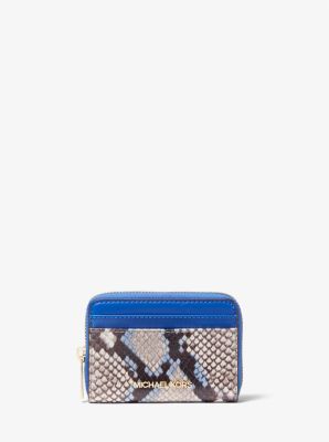 michael kors python wallet