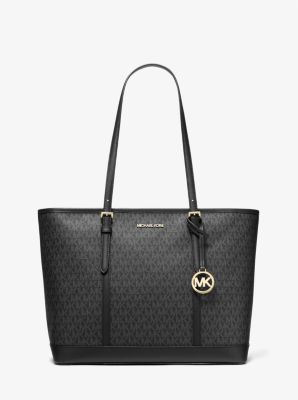 Jet Set Travel Large Logo Tote Bag Michael Kors