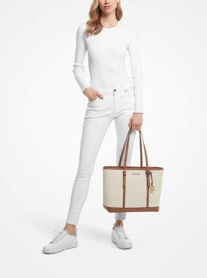 Jet Set Travel Large Logo Tote Bag Michael Kors Canada