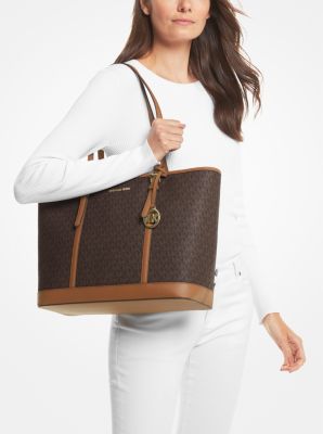 Jet Set Travel Large Logo Tote Bag | Michael Kors