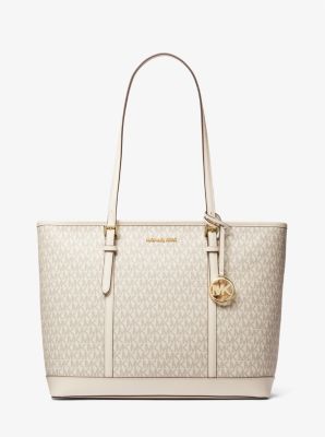 Descubrir 96+ imagen michael kors logo tote