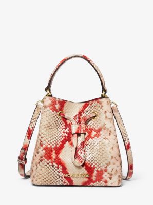 Actualizar 55+ imagen michael kors python handbag