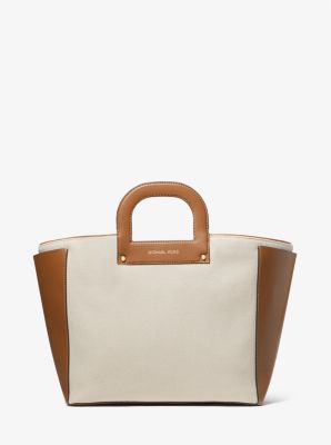 Clara Extra-Large Cotton Tote Bag | Michael Kors