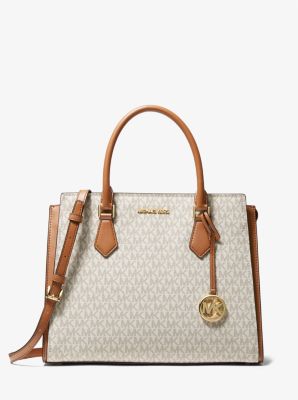 Michael Kors Hope Large Leather Satchel